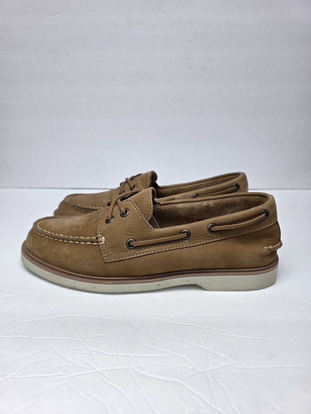 SPERRY Men's Boat Shoes Authentic Original 2-Eye Double Sole Size 7.5